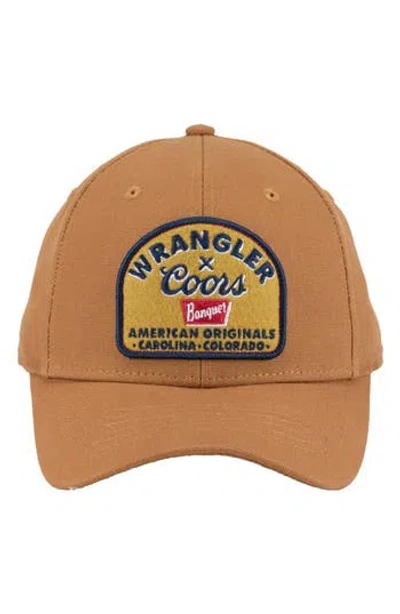 San Diego Hat Embroidered Patch Snap Back Cap In Brown