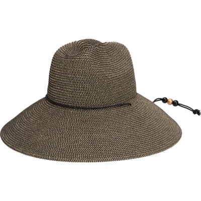 San Diego Hat Honey Metallic Straw Lifeguard Hat