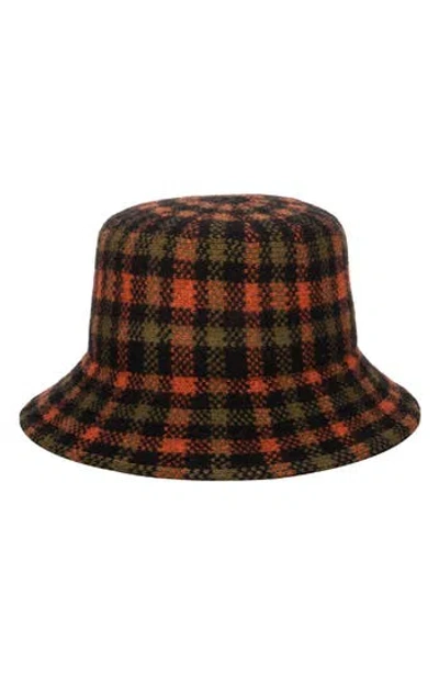 San Diego Hat Knit Checkered Bucket Hat In Pattern