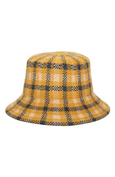 San Diego Hat Knit Checkered Bucket Hat In Pattern