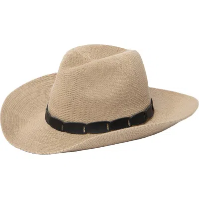 San Diego Hat Knit Cowboy Hat In Brown