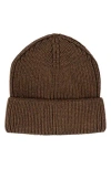 San Diego Hat Knit Cuffed Beanie In Brown