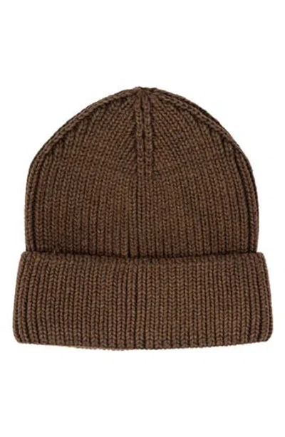 San Diego Hat Knit Cuffed Beanie In Brown