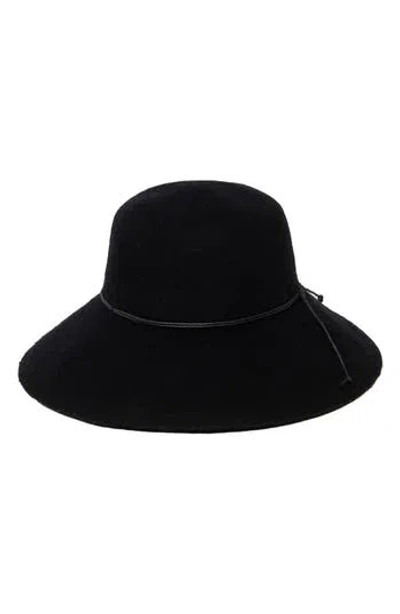 San Diego Hat Knit Floppy Hat In Black