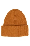 San Diego Hat Knit Wide Cuff Beanie In Brown