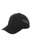 San Diego Hat Mesh Snapback Cap In Black