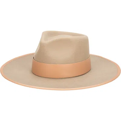 San Diego Hat Orchard Hill Wool Fedora Hat In Camel