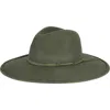 San Diego Hat Orchard Hill Wool Fedora Hat In Olive