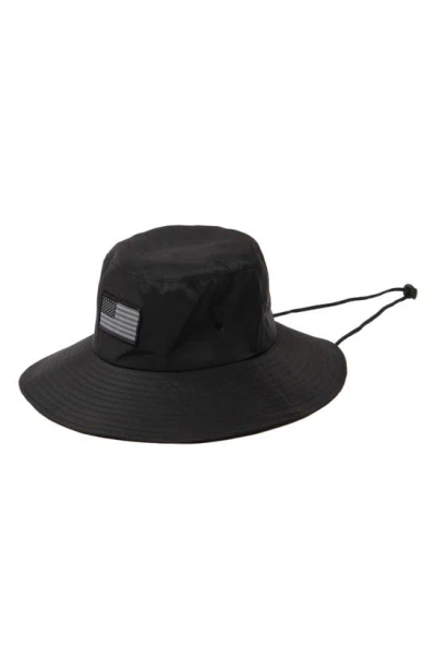 San Diego Hat Outdoor Performance Bucket Hat In Black