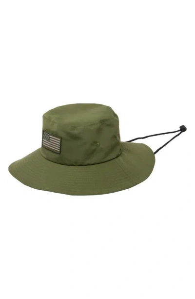 San Diego Hat Outdoor Performance Bucket Hat In Olive
