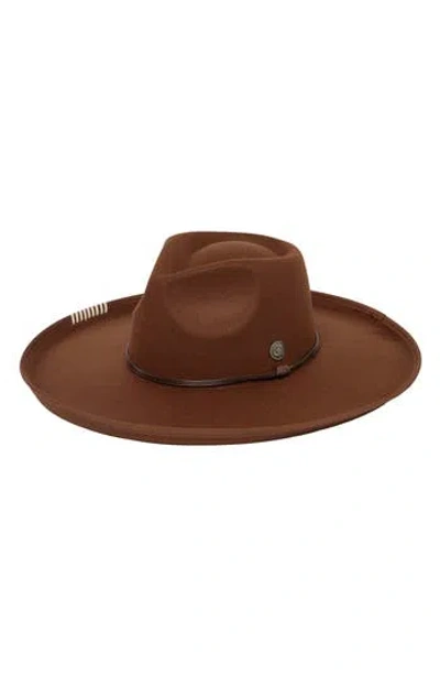 San Diego Hat Round Crown Floppy Hat In Brown