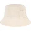 San Diego Hat Side Pocket Corduroy Bucket Hat In Cream