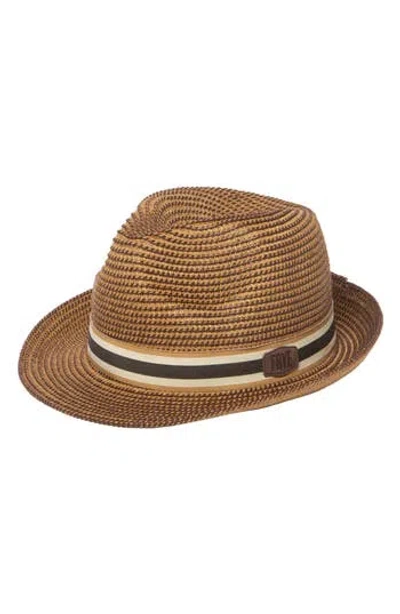 San Diego Hat Stingy Brim Fedora In Brown