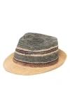 San Diego Hat Stingy Brim Upf 50+ Fedora Hat In Gray