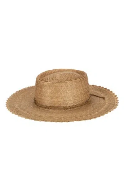 San Diego Hat Telescope Boater Hat In Brown