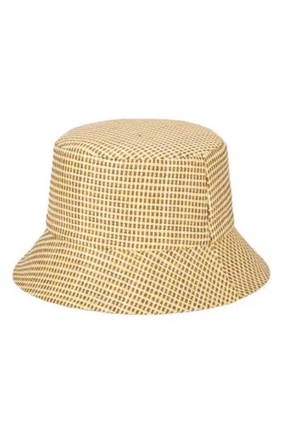 San Diego Hat Textured Upf 50+ Bucket Hat In Brown