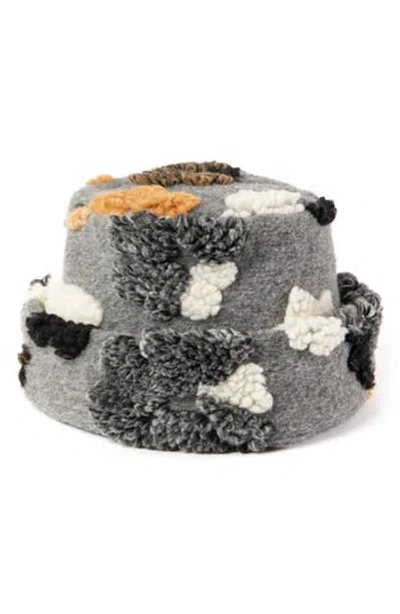 San Diego Hat Wool Blend Beanie In Gray