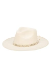San Diego Hat Wool Felt Fedora In White