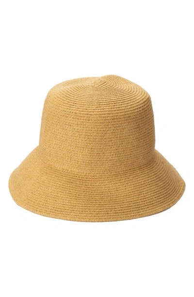San Diego Hat Woven Bucket Hat In Toast