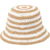 San Diego Hat Woven Straw Bucket Hat In Brown