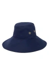 San Diego Hat X Trina Turk Wool Bucket Hat In Blue