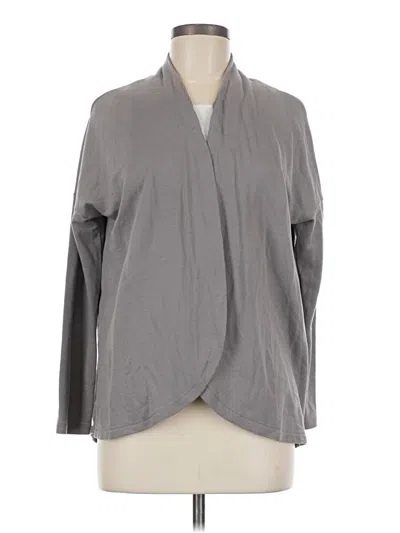 Pre-owned San Francisco City Lights Cardigan Sweater In Gray