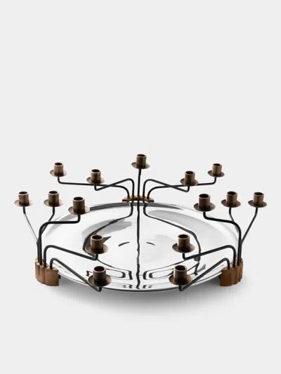 San Lorenzo 1992 Afra And Tobia Scarpa No. 68 Pure Silver Candelabra