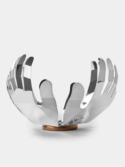 San Lorenzo 1998 Afra And Tobia Scarpa Mani Pure Silver Bowl