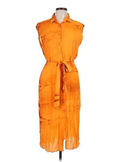 Pre-owned San Lorenzo Casual Dress In Orange