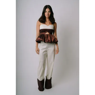 San Malo Malena Top In Brown