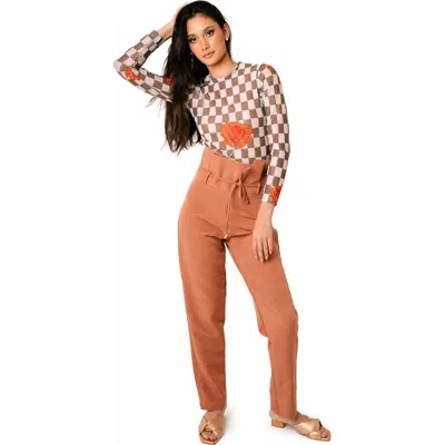 San Malo Shell Pants In Multi