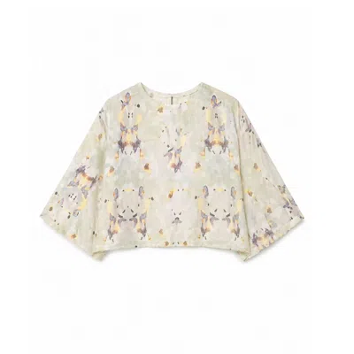 San Malo Women's Camellia Top In Neutral