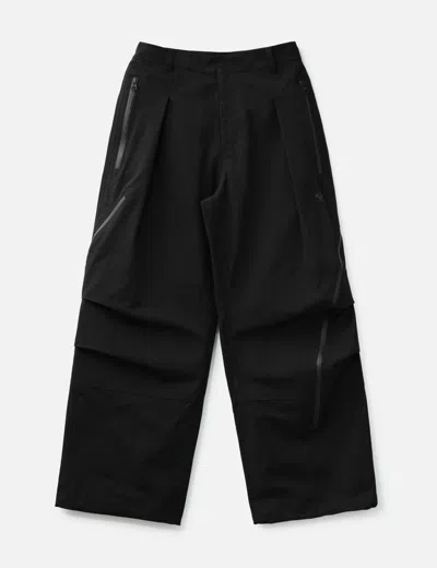 San San Gear Affine Curve Pants_a In Black