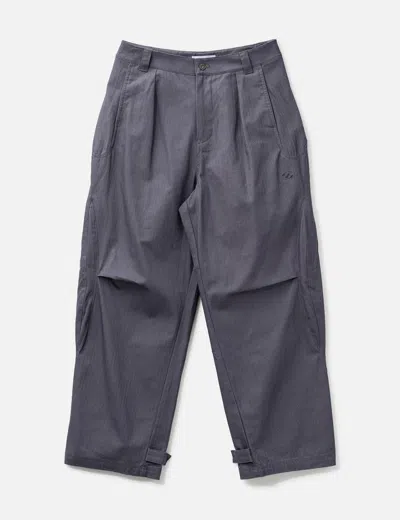San San Gear Back Pocket Pants In Blue