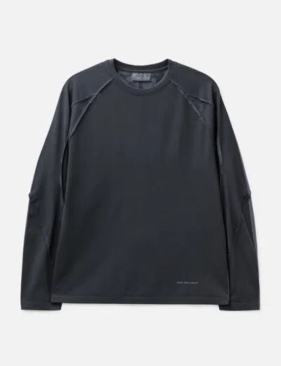 San San Gear Contrast Long Sleeve In Gray