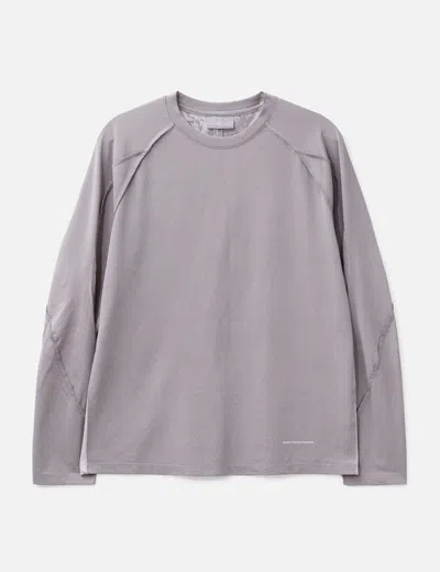 San San Gear Contrast Long Sleeve In Purple