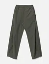 San San Gear Side Snap Pants In Green