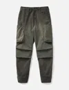 San San Gear Washed Corduroy Pants In Green