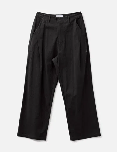 San San Gear Weave Taped Pants In Black