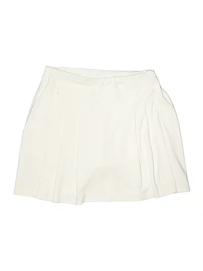 Pre-owned San Soleil Active Skort In White