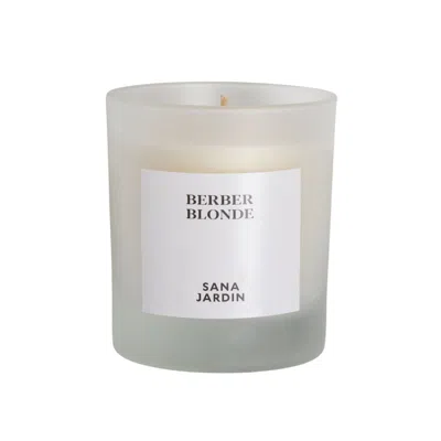 Sana Jardin Berber Blonde Scented Candle In White