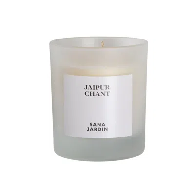 Sana Jardin Jaipur Chant Scented Candle In White