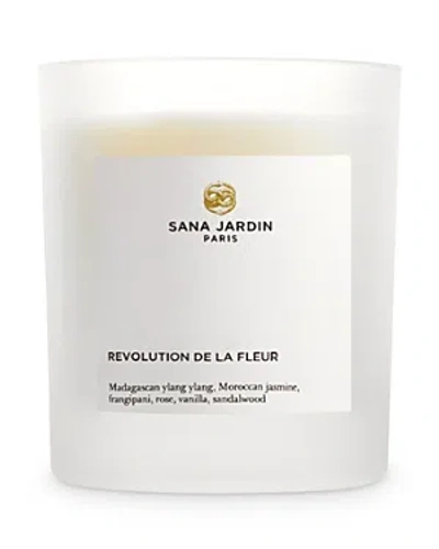 Sana Jardin Revolution De La Fleur Candle In White
