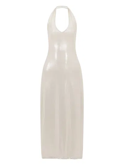 Sana Osmani Ilisa Midi Dress In White
