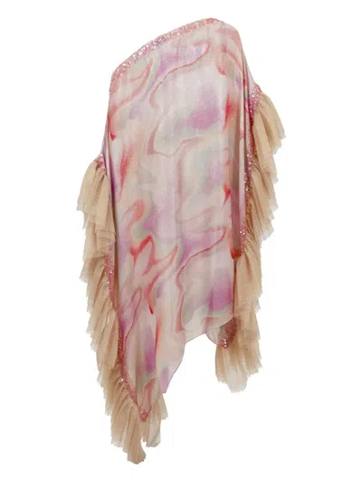 Sana Osmani Mirma Sequin Kaftan In Pink