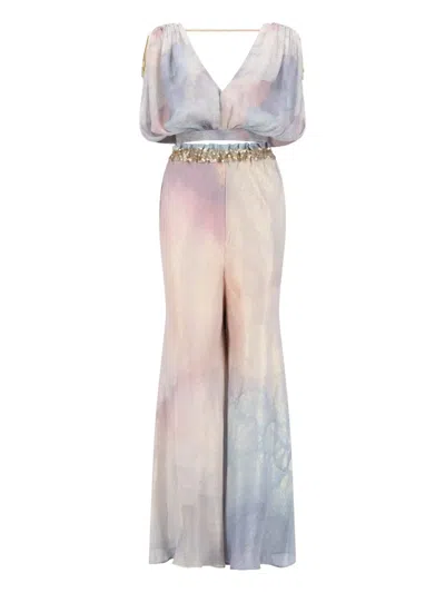 Sana Osmani Sia Tie-detail Set In Multi