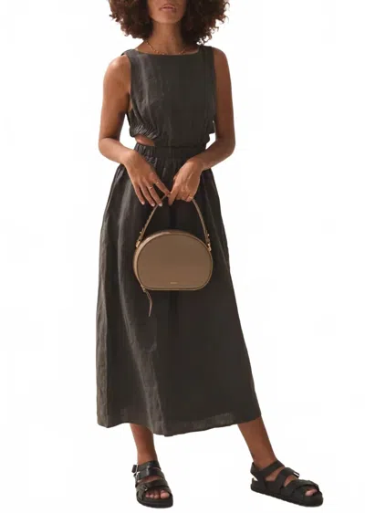 Sancia Anzola Dress In Charcoal In Gray