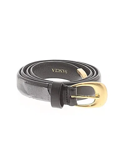 Pre-owned Sancia Belt In Black