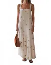 Sancia Brydie Maxi Dress In Cream In White