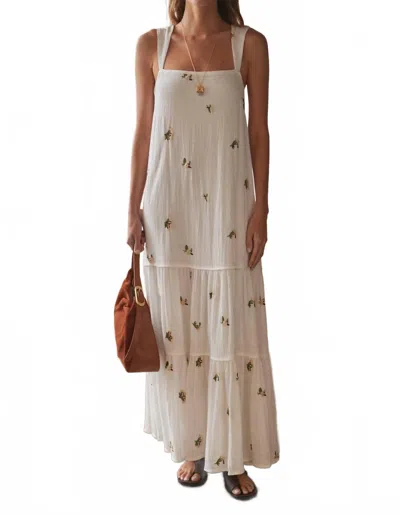 Sancia Brydie Maxi Dress In Cream In White